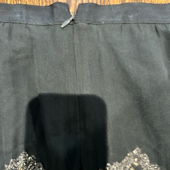 NWT Haute Hippie silk and beaded mini skirt - Picture 5 of 8